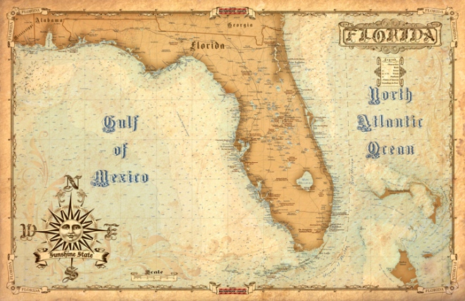 Florida  nautical maps